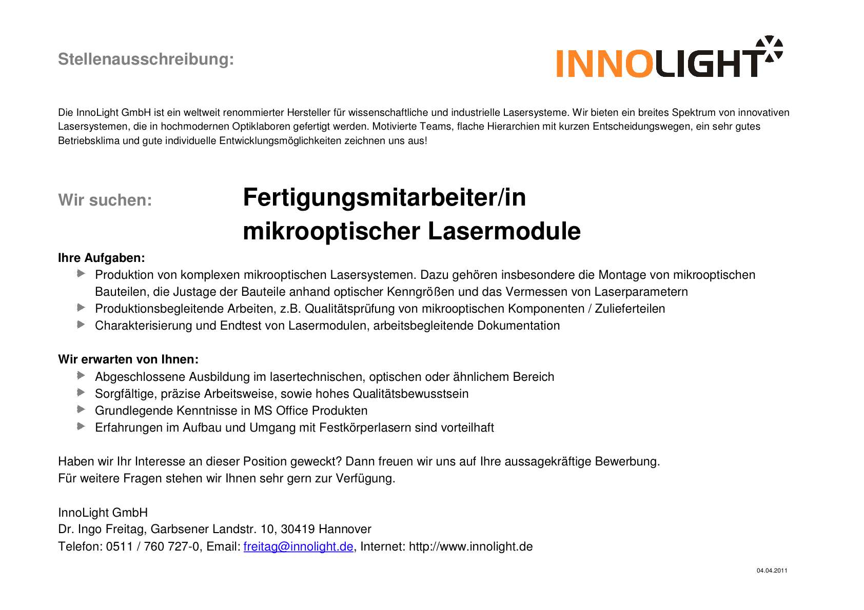 innolight stellenausschreibung april 2011.jpg